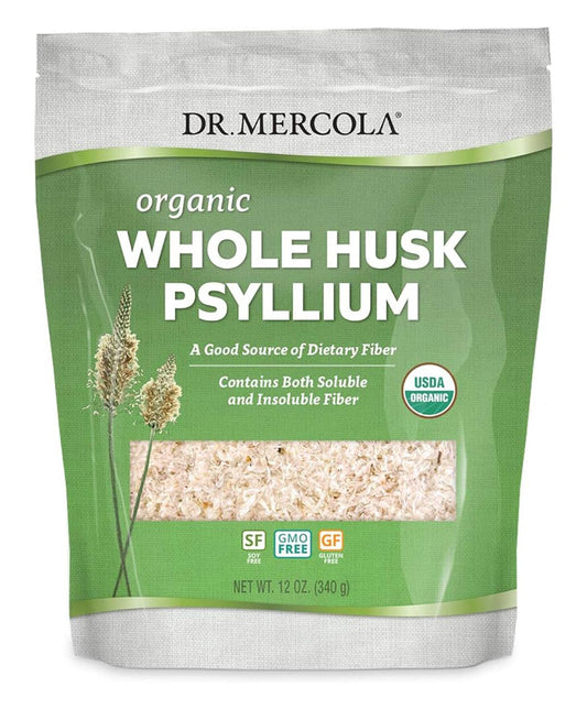 Dr. Mercola Organic Whole Husk Psyllium