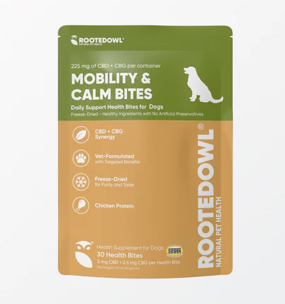 Rooted Owl™ Mobility & Calm Bites for Cats OR Dogs