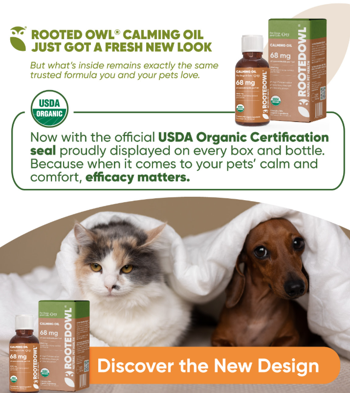 Rooted Owl™ Calming Hemp Oil for Dogs